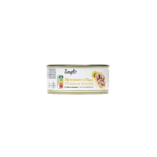 Morceaux de thon à l'huile de Tournesol SIMPL
