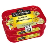 Sardines à l'Huile d'Olive Vierge Extra CONNETABLE