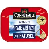 Sardines au Naturel Sans Arêtes CONNETABLE