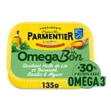 Sardines entières à L'huile de Lin et Tournesol Basilic & Algues Oméga Bon PARMENTIER