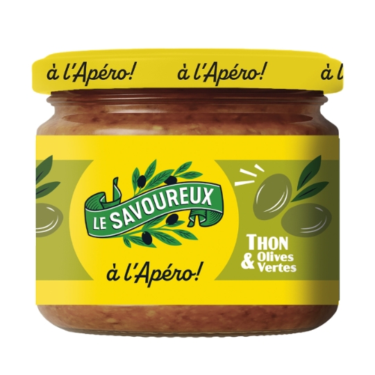 Tartinable à l'Apéro! Thon & Olives Vertes LE SAVOUREUX