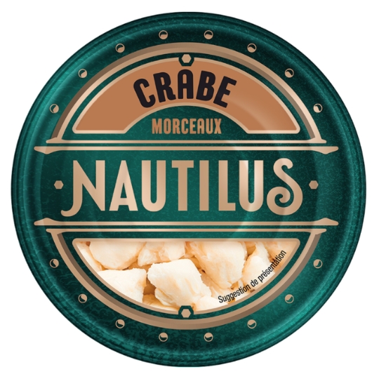 Crabe Morceaux NAUTILUS