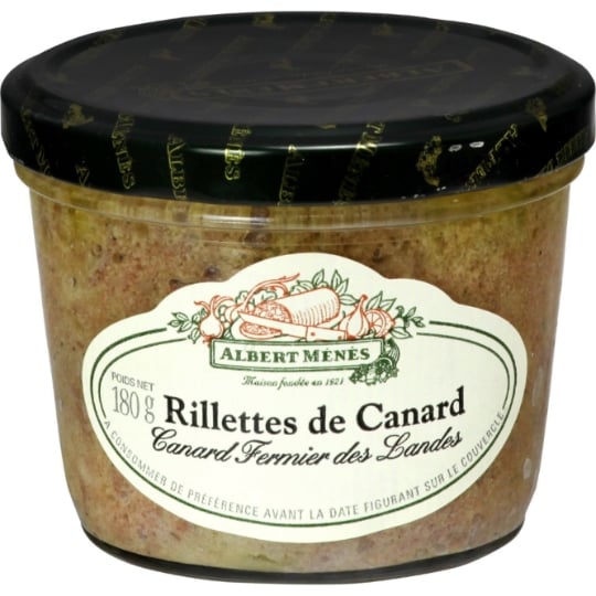 Rillettes de canard fermier ALBERT MENES