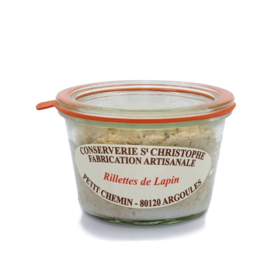 Rillette de lapin CONSERVERIE ST CHRISTOPHE