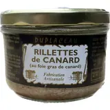 Rillettes de canard au foie gras