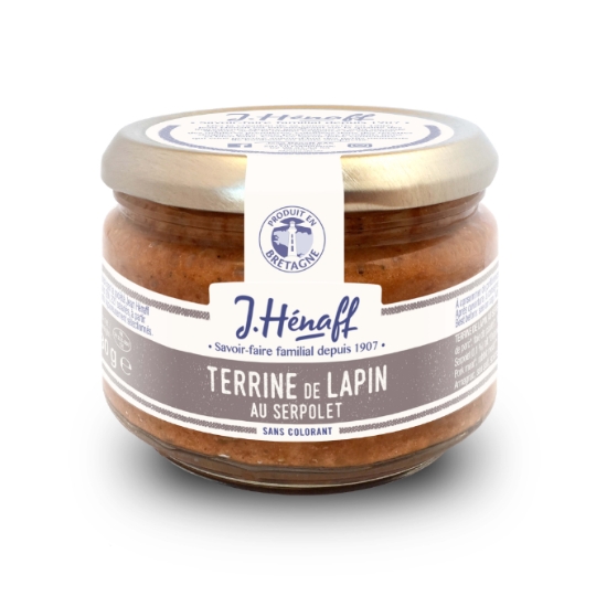Terrine  de lapin au serpolet HENAFF