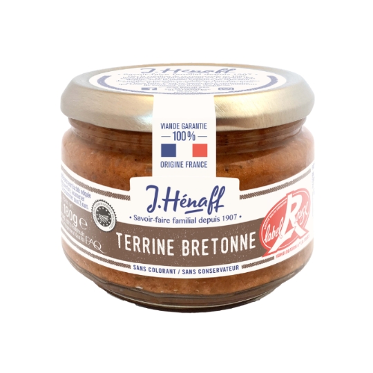 Terrine bretonne dorée au four label rouge HENAFF