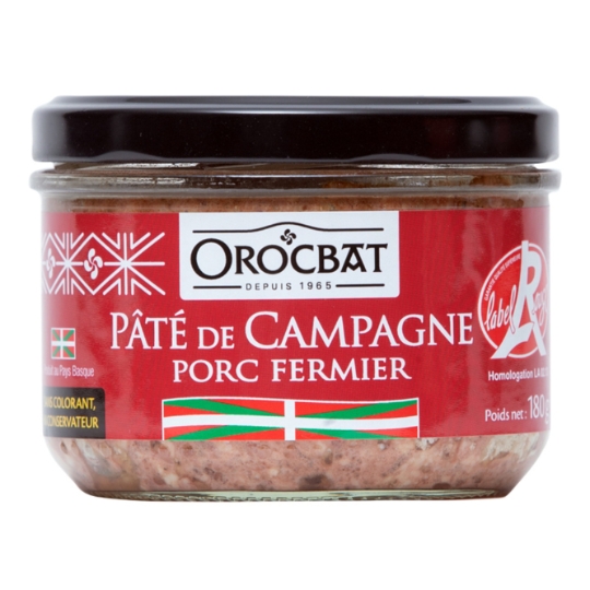 Pâté campagne Label Rouge OROCBAT