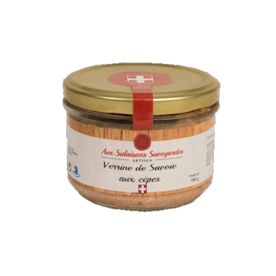Verrine de Savoie aux cèpes SALAISONS SAVOYARDES