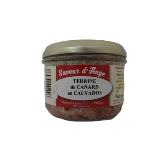 Terrine canard au calvados SAVEUR D'AUGE