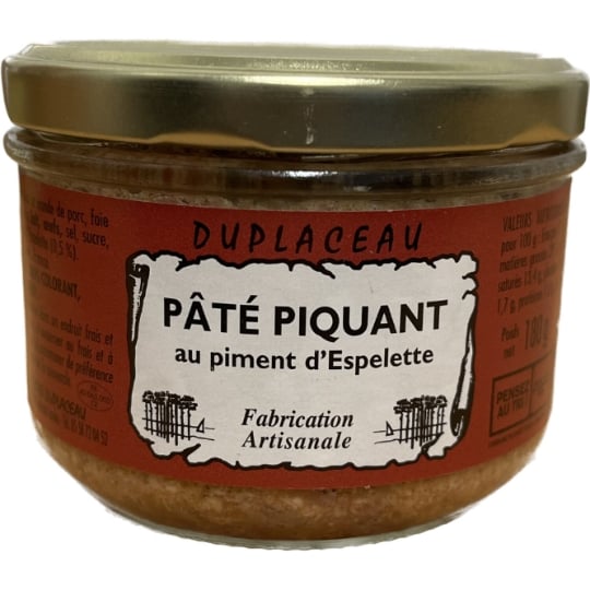 Pâté au piment d'Espelette