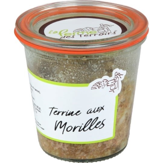 Pâté terrine aux morilles