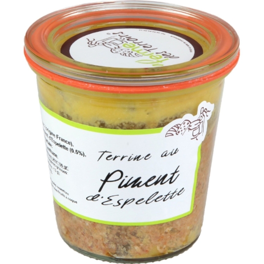 Pâté terrine au piment d'Espelette