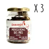 Sabarot - Lot X3 Mousserons Des Près Séchés - Pot 30g SABAROT