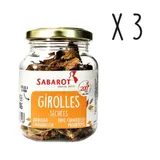 Sabarot - Lot X3 Girolles Séchées - Pot 30g SABAROT