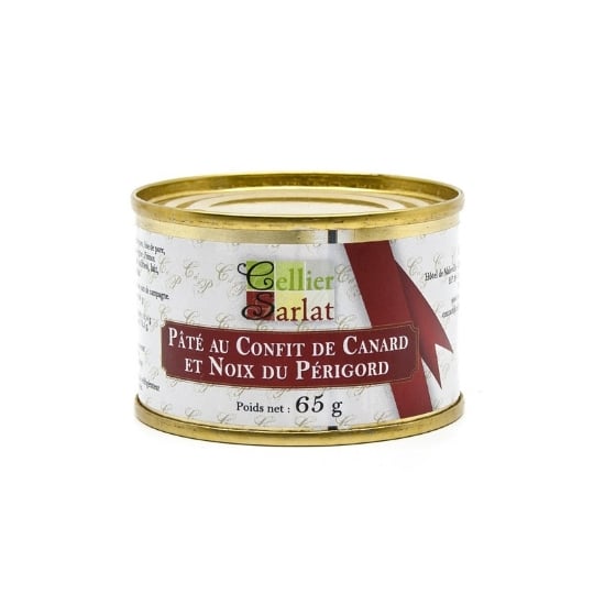 Terrine Au Confit De Canard Et Aux Noix Du Périgord 65g CELLIER DU PÉRIGORD