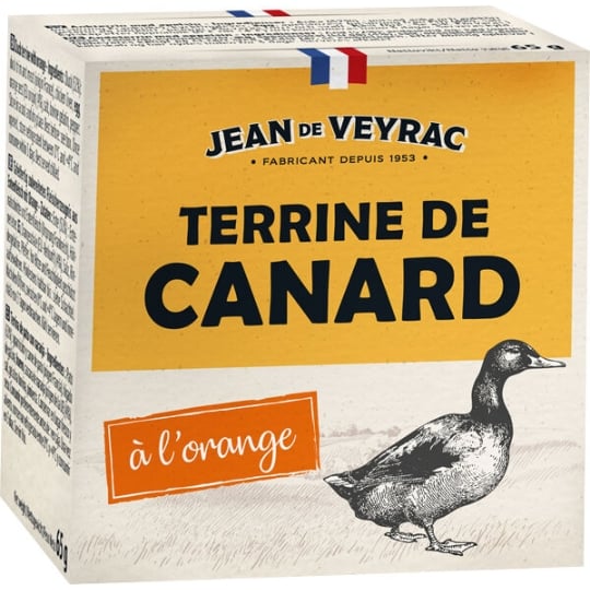 Terrine De Canard À L'orange 65g
