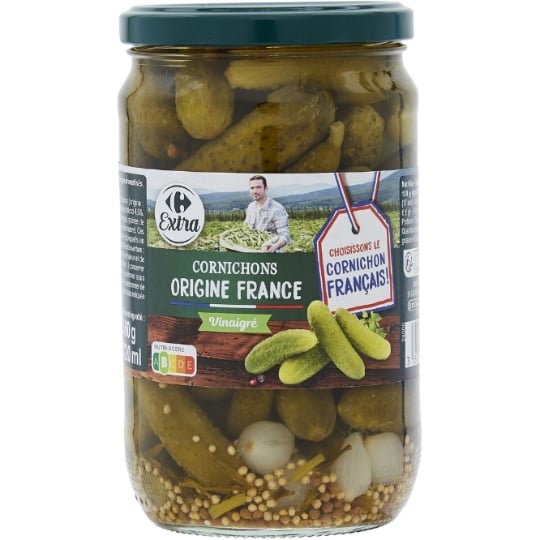 Cornichons Vinaigré CARREFOUR EXTRA