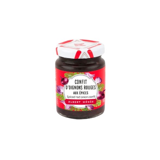 Confit d'Oignons Rouges aux Epices ALBERT MENES
