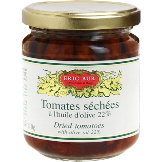 Tomates séchées à l'huile d'olive ERIC BUR
