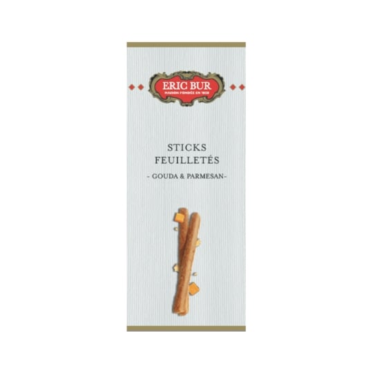 Sticks Feuilletés Gouda et Parmesan ERIC BUR