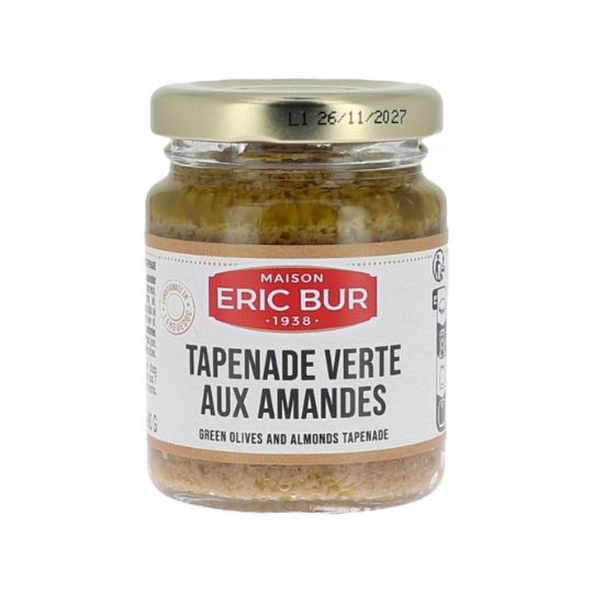Tapenade Verte Aux Amandes ERIC BUR