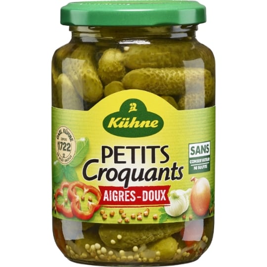 Cornichons Aigres-Doux KUHNE