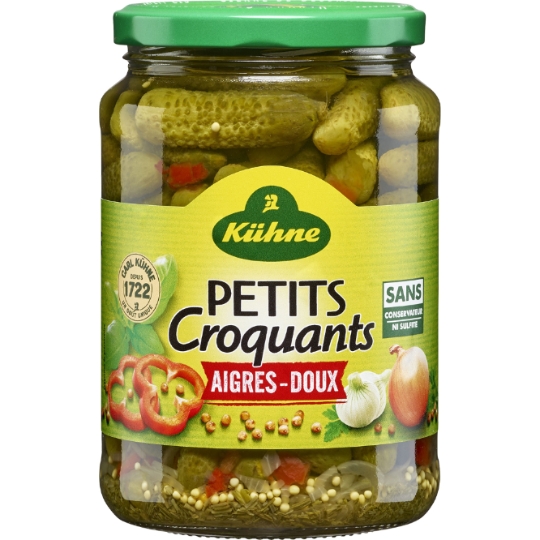 Cornichons Aigres-Doux Petits Croquants KUHNE