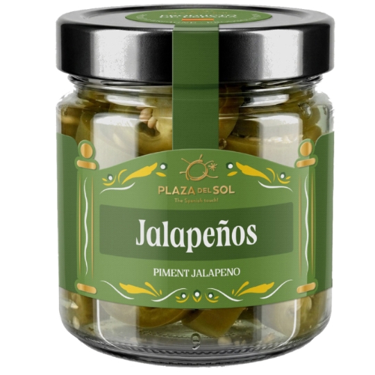 Piment Jalapenos en Rondelles PLAZA DEL SOL
