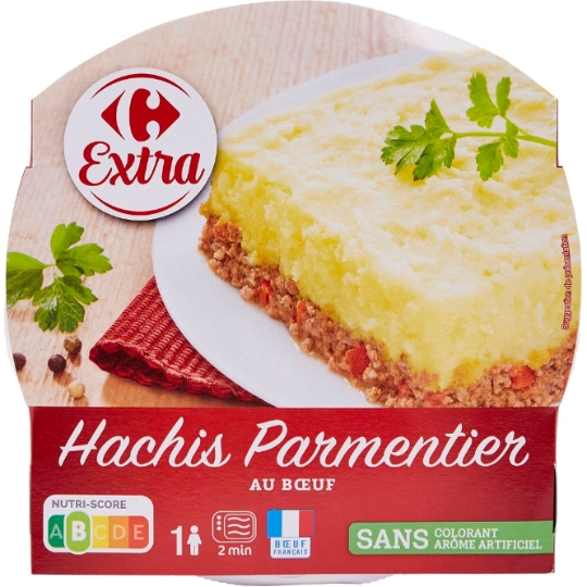 Plat cuisiné hachis parmentier bœuf CARREFOUR EXTRA