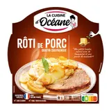 Plat cuisiné rôti porc/gratin dauphinois LA CUISINE D'OCEANE