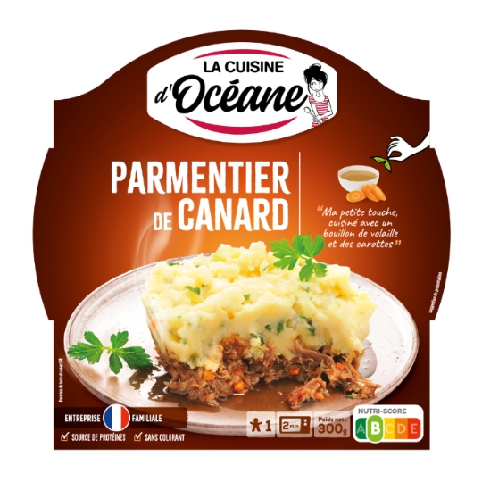 Plats cuisinés Parmentier de Canard LA CUISINE D'OCEANE