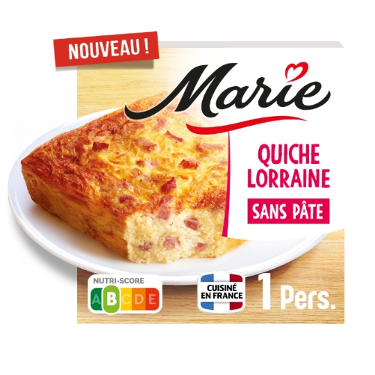 Quiche Lorraine Sans Pâte MARIE