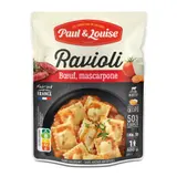 Plats Cuisinés Ravioli Boeuf Mascarpone PAUL & LOUISE