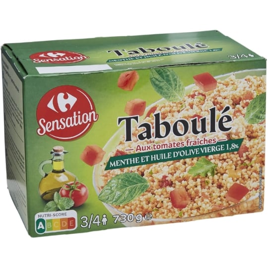 Taboulé à la menthe CARREFOUR