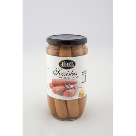 Saucisses cuites JIBEL