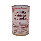 Lentilles Cuisinées aux Lardons SAVEURS DE BOURDETTE