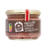 Confit de foie de volaille CARREFOUR ORIGINAL