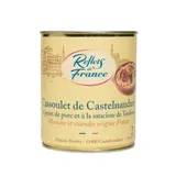 Cassoulet haricots et viandes origine France, de Castelnaudary et supérieur au jarret de porc CARREFOUR