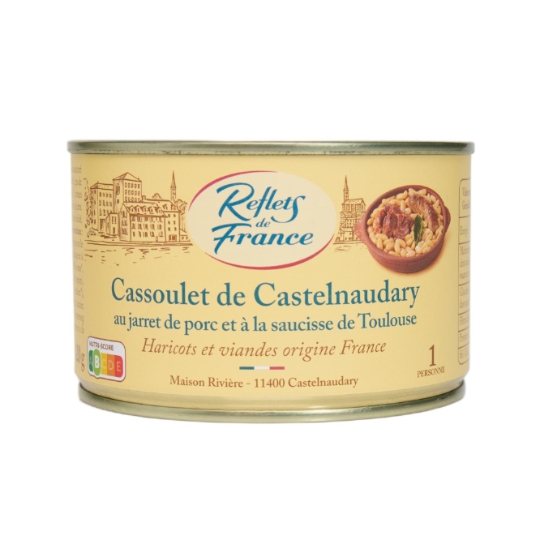 Cassoulet au jarret de porc, à la saucisse de Toulouse et au porc REFLETS DE FRANCE