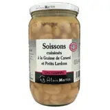 Plat cuisiné Soissons à la graisse de canard et petits lardons  ALAIN MARTIN
