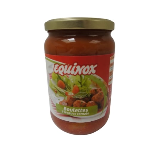 Boulette à la sauce Tomate EQUINOX