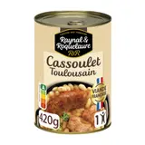 Plat Individuel Cassoulet Toulousain RAYNAL ET ROQUELAURE