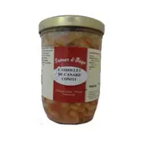 Plat cuisiné cassoulet confit canard SAVEUR D'AUGE