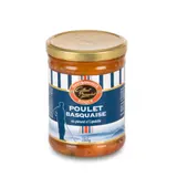 Plat cuisiné poulet basquaise GASTRONOMIE BASQUE