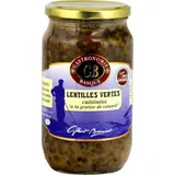 Plat cuisiné lentilles vertes cuisinées  GASTRONOMIE BASQUE