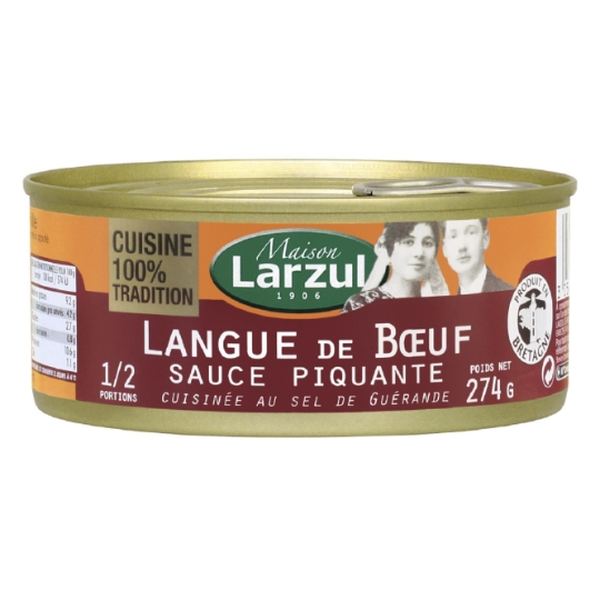 Langue de bœuf sauce piquante LARZUL