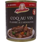 Plat Cuisiné Coq au Vin Flambé à l'Armagnac MERCADIER