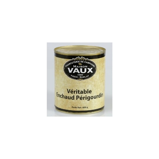Plat cuisiné enchaud de porc