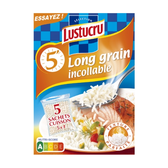 Riz Long Incollable 5min LUSTUCRU